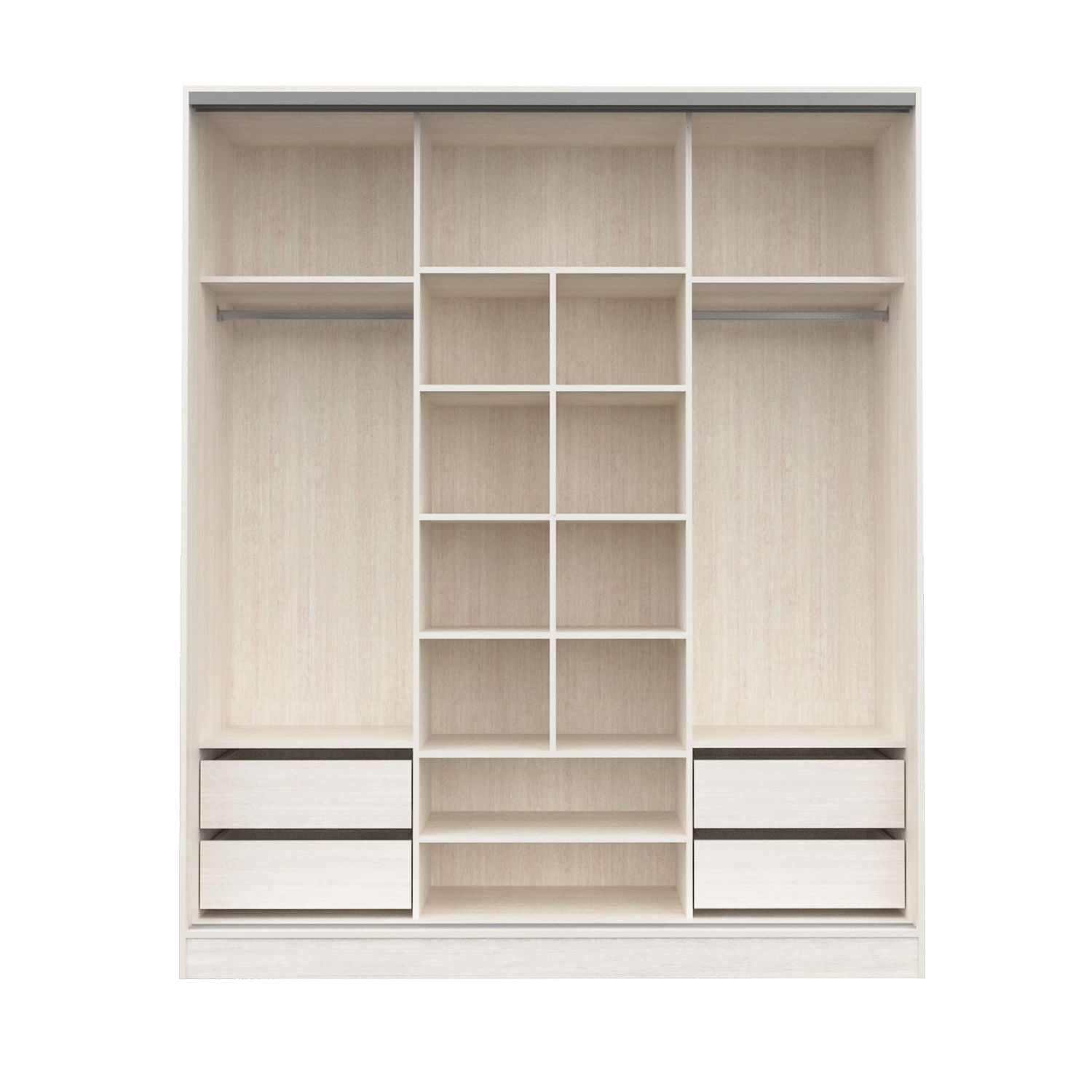 Placard 3 Puertas Corredizas 1,80 Mts Premium Mosconi Venezia