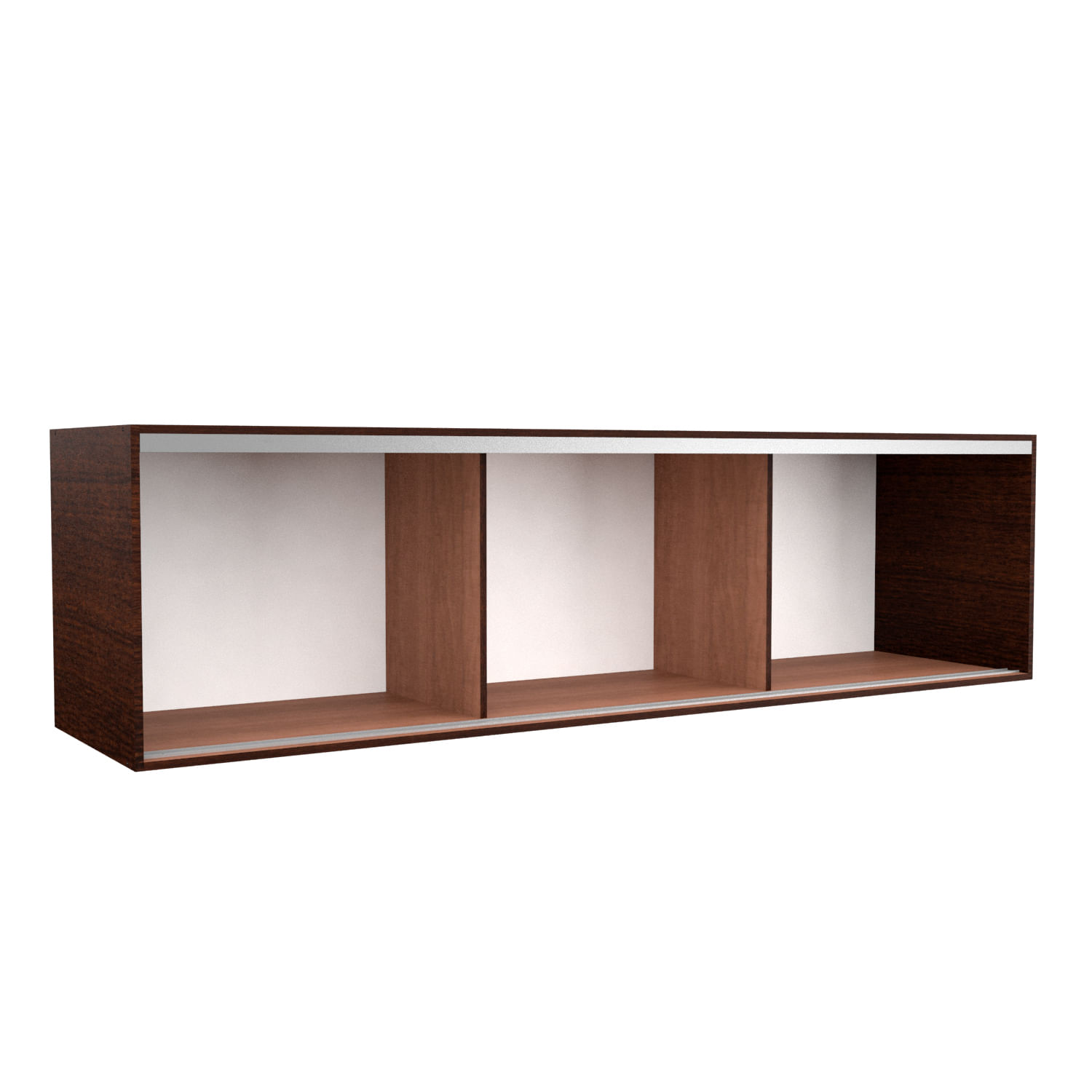 Baulera Alzada Placard 3 Puertas Corredizas 2,20 Mts. Dakar Wengue