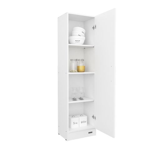 Despensero Organizador Mueble De Cocina Mosconi 1 Puerta Blanco