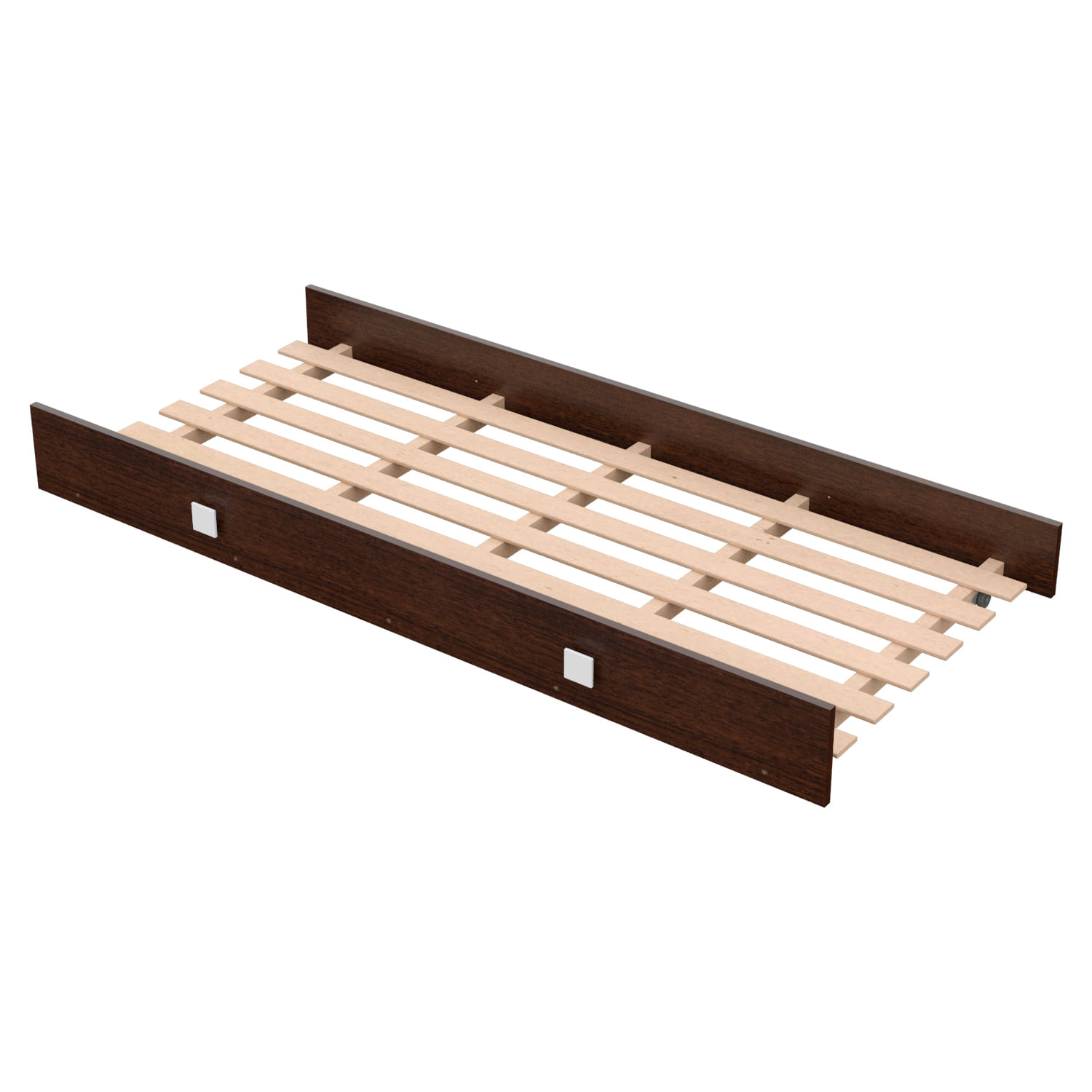 Carro Cama 1 Plaza Mosconi Nature Juvenil Carro Bajo Cama Wengue