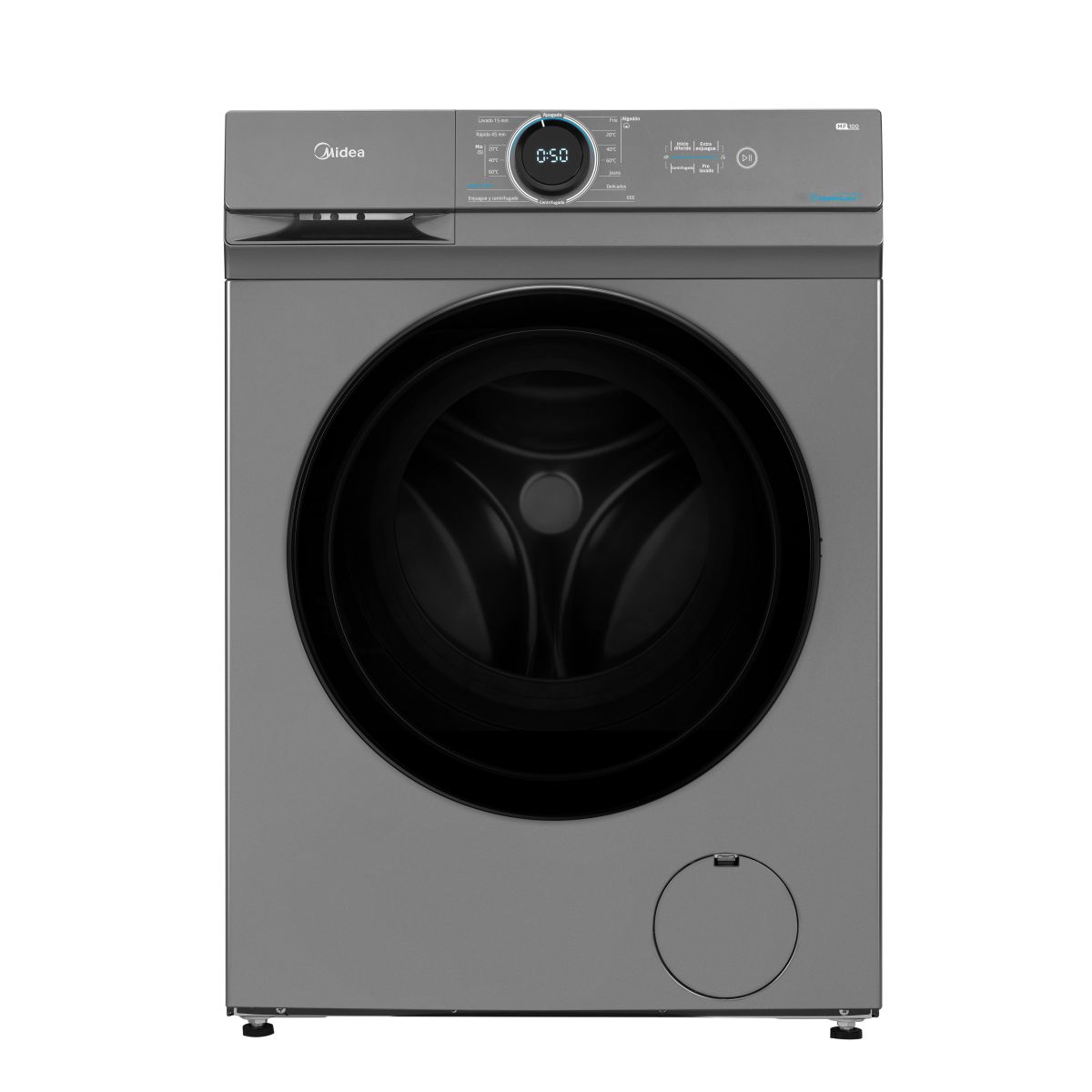 Lavarropas Midea 6kg Mf100w60/T-A1 1000rpm Titanio A+