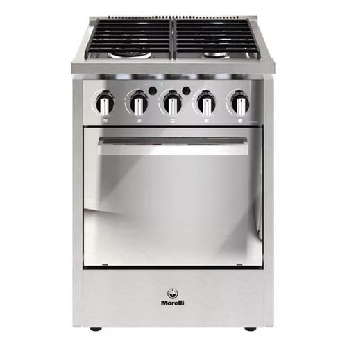 Cocina Morelli 60 cm 18022 Zafira 600 Inox Encendido Eléctrico