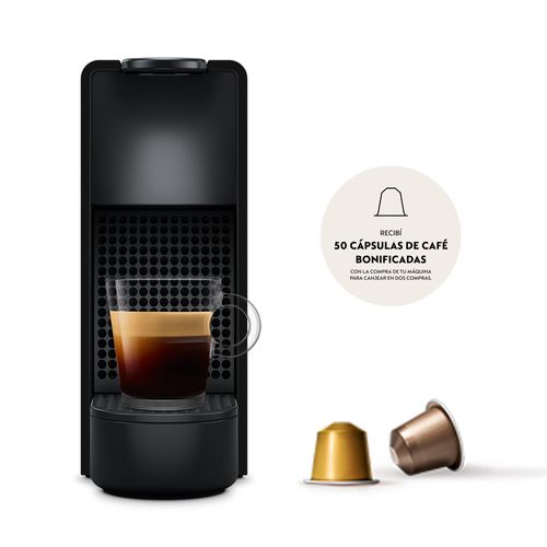 Cafetera Nespresso Cafetera Essenza Mini Black C30-Ar-Bk-Ne