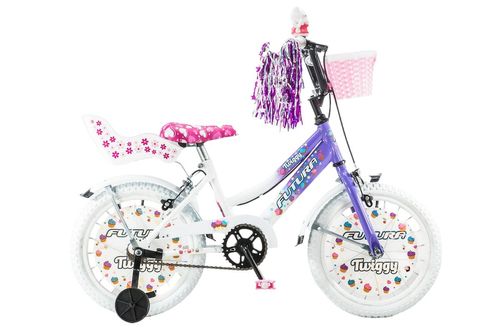 Bicicleta Futura R16 Twiggy BMX C/Canasto y Portamuñeco D