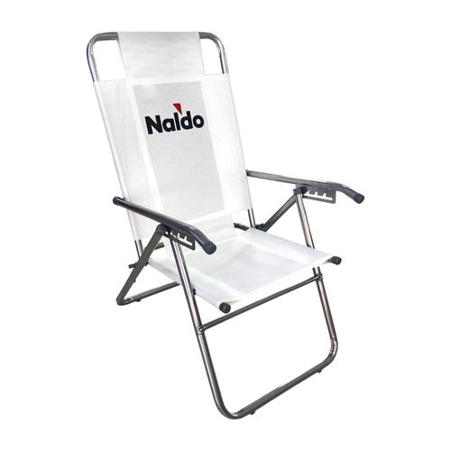 Reposera Descansar Plegable Con Cover 5 Posiciones 20100