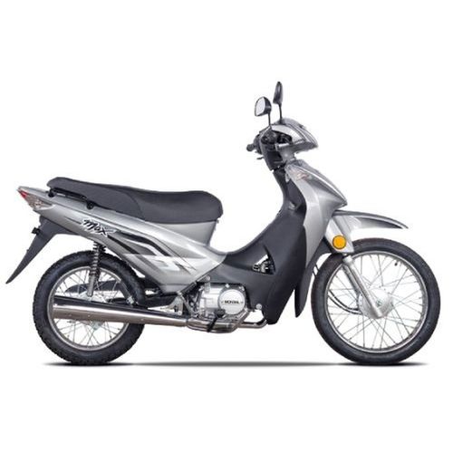 Motocicleta Mondial Max Rt 110 I Rayos/Tambor Automática Plata