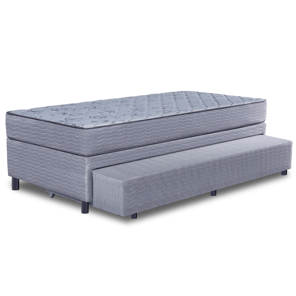 Conjunto Bicama Espuma 1 Plaza Zafiro Ales 90x190