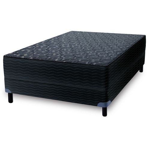 Sommier y colchón de Espuma de Alta densidad 2 Plazas Zafiro Linde Premium 140x190