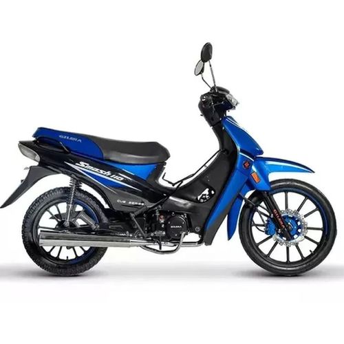 Motocicleta Gilera Smash Full 110 Cbs Azul
