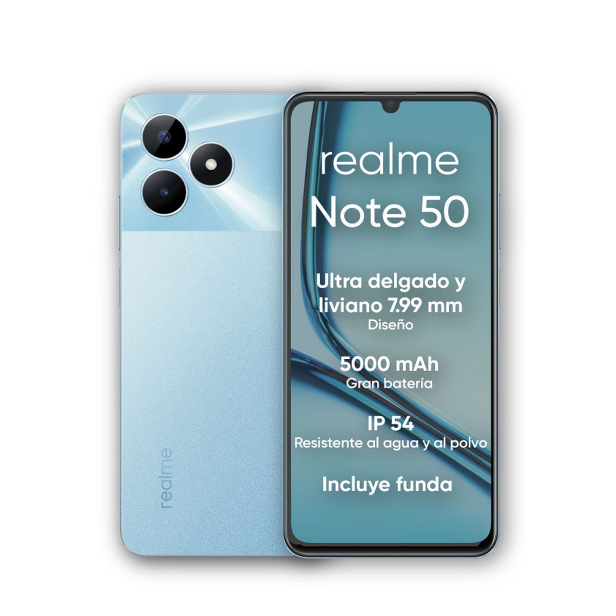 Celular Realme Note 50 Celeste 3/64gb 6.74"