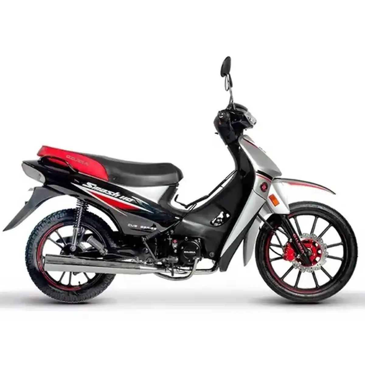 Motocicleta Gilera Smash Full 110 Cbs Gris M.