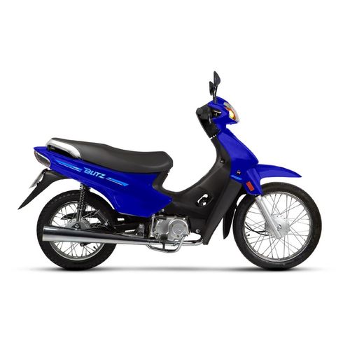 Motocicleta Motomel Blitz 110 Automática Azul