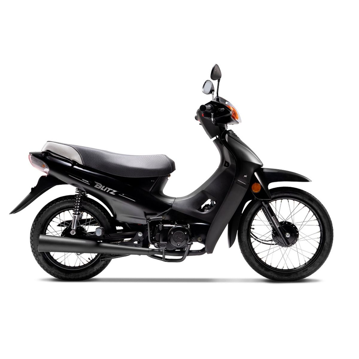Motocicleta Motomel Blitz 110 Automática Negro