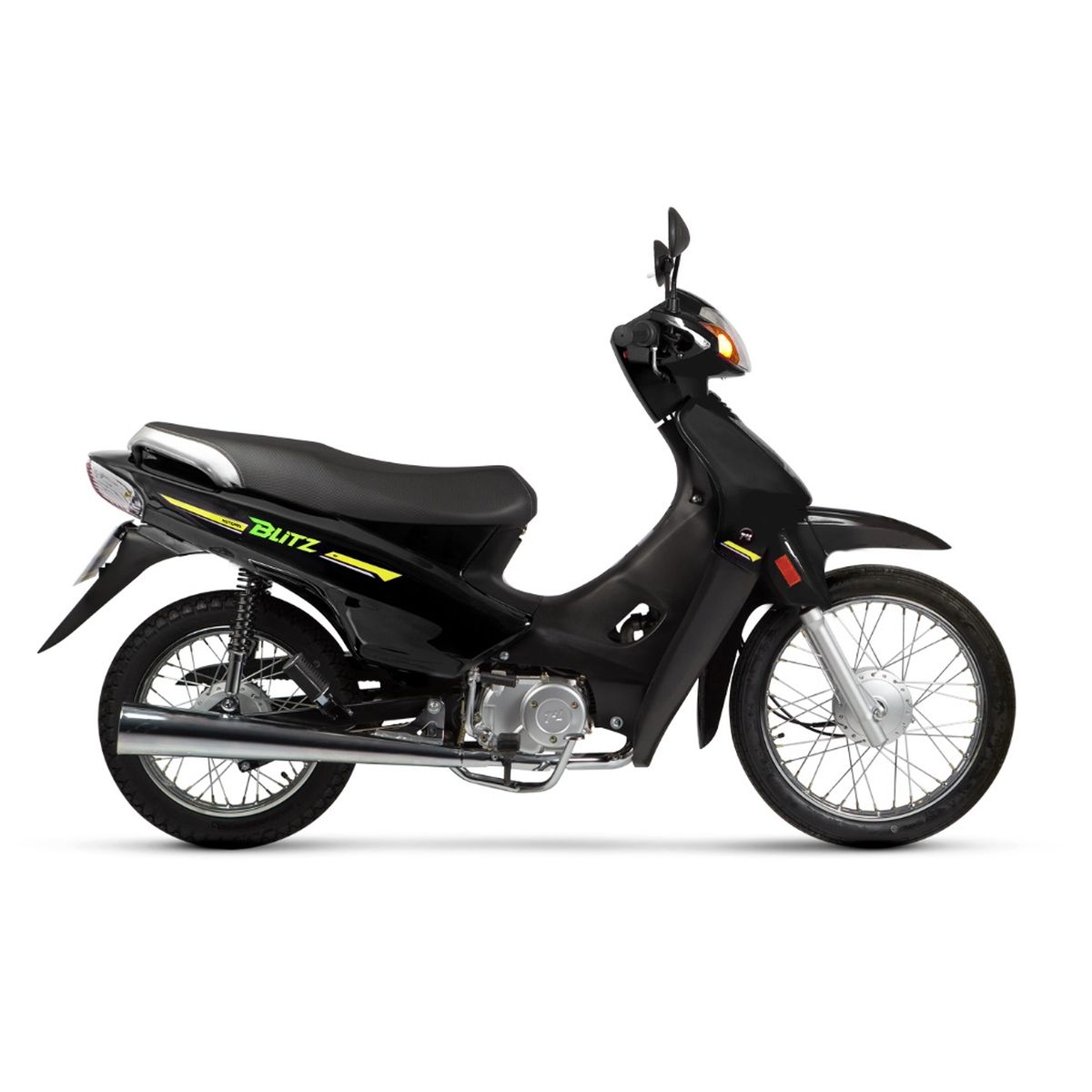 Motocicleta Motomel Blitz 110 Base One V8-B110 Negro