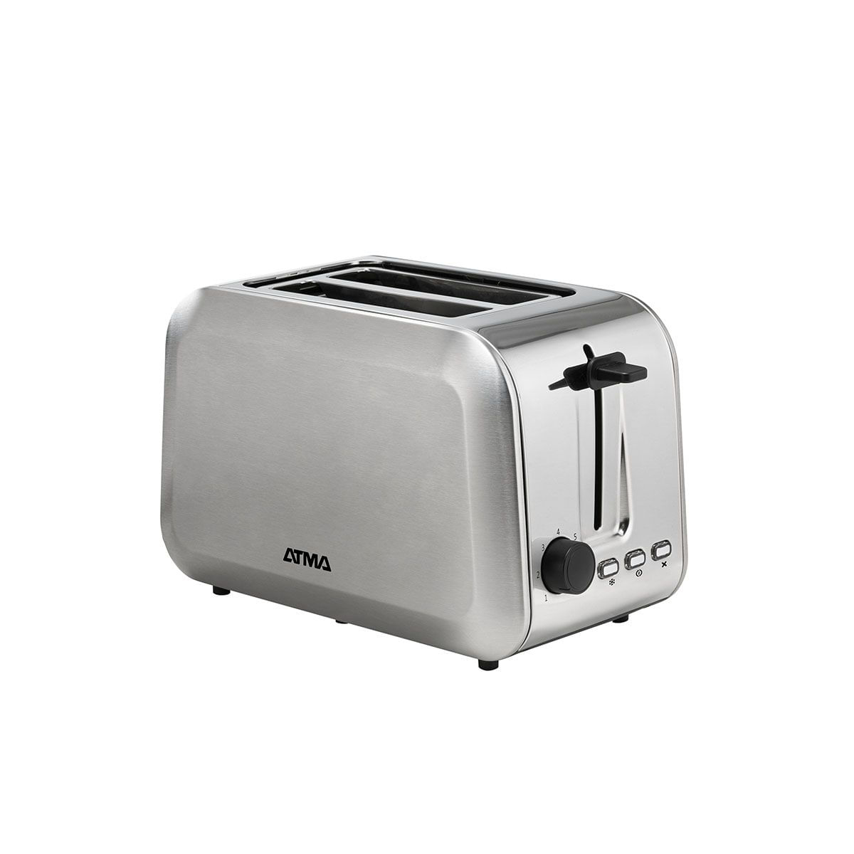 Tostadora Atma To8020ip Inoxidable 2 Ranuras
