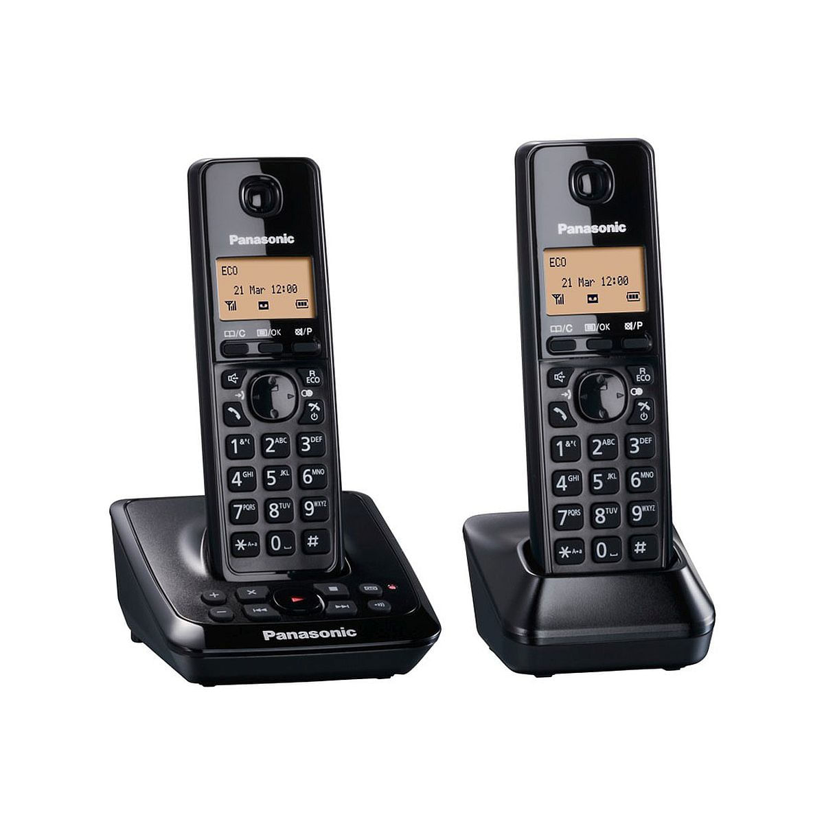 Teléfono Inalámbrico Panasonic Lcd Kx-Tg2722nzb