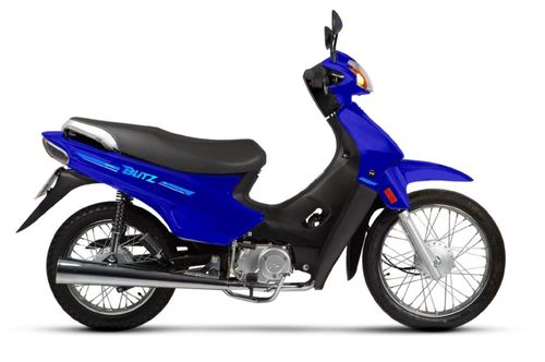 Motocicleta Motomel Blitz 110 Base One V8-B110 Azul Cbs