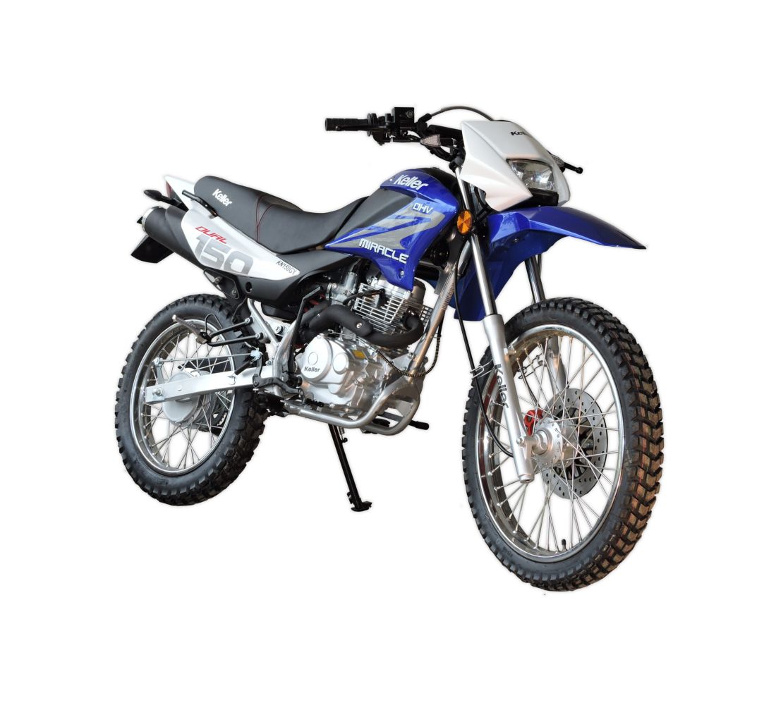 Motocicleta Keller Miracle 150 Azul