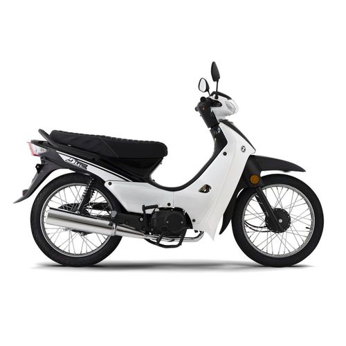 Motocicleta Zanella Due 110 Classic Blanco
