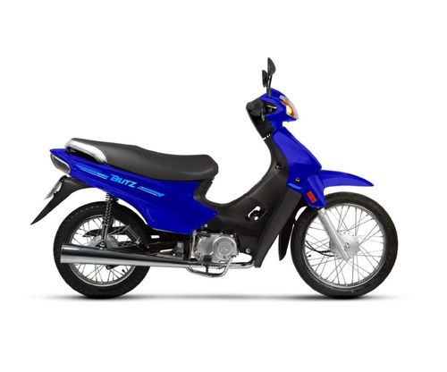 Motocicleta Motomel Blitz 110 Full One Aleac V8 Azul Cbs