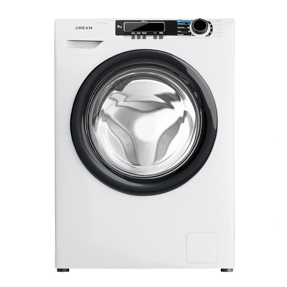 Lavarropas Drean 6kg Lfdr0606lb0 6.06 600rpm Blanco