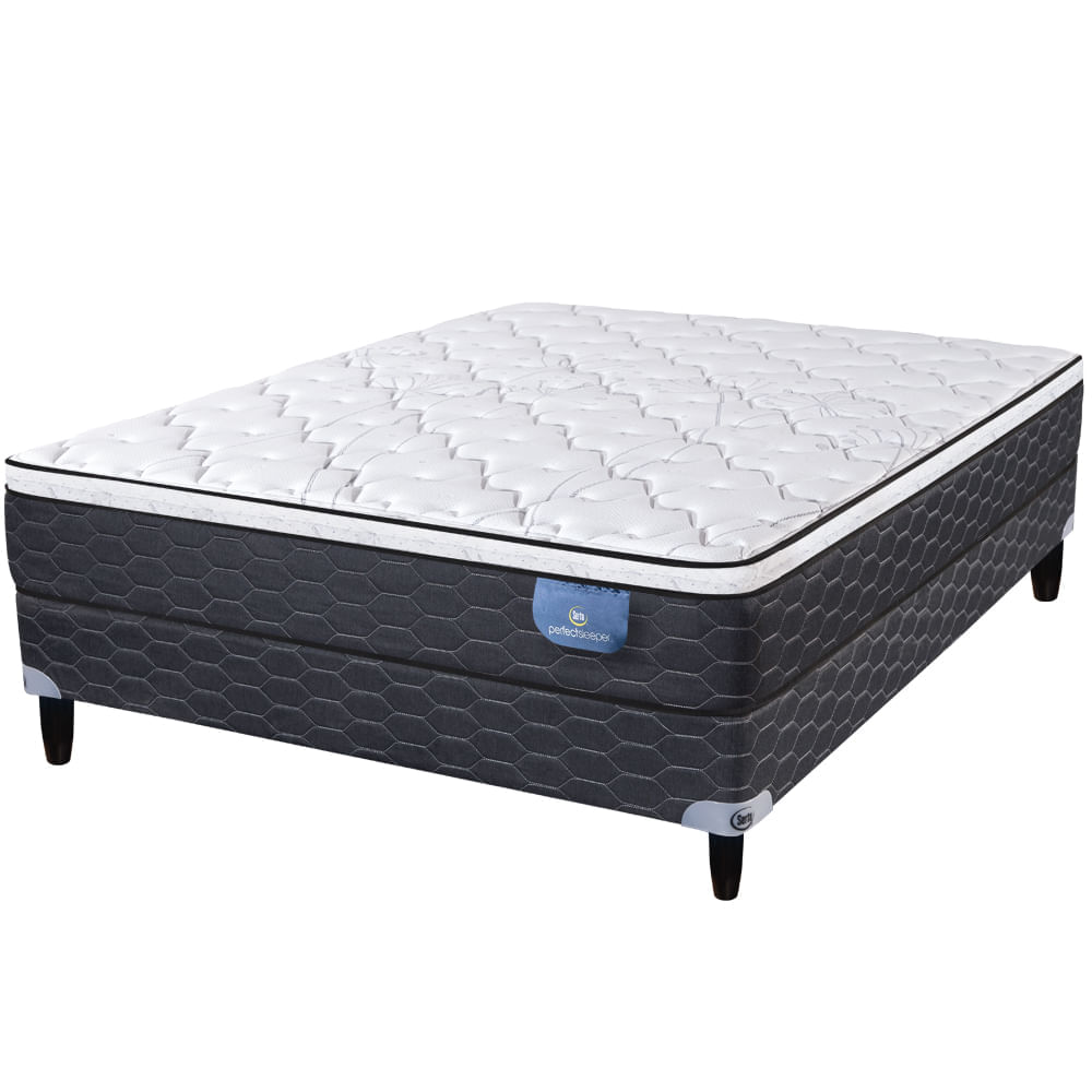 Colchón de Resortes 2 Plazas Monett Confort 140x190 con SOMMIER DE REGALO