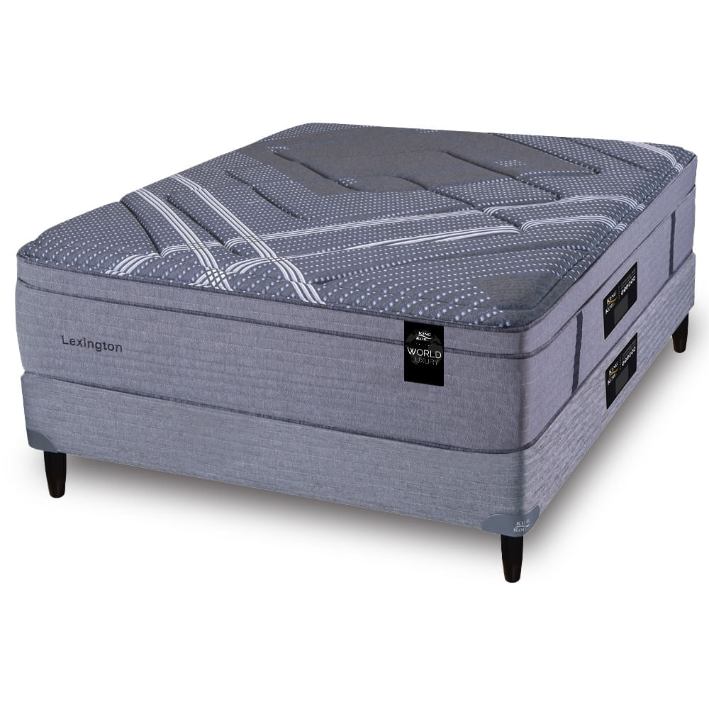 Colchón King Koil Lexington de 2 plazas 140x190 cm con SOMMIER DE REGALO
