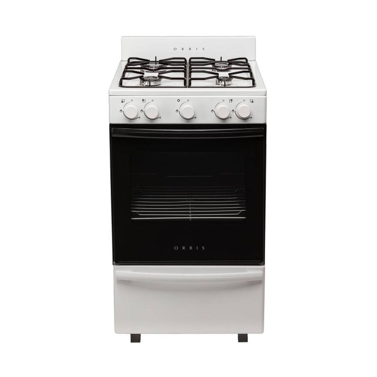 Cocina Orbis 50cm 538bc4 Blanca 4 Hornallas