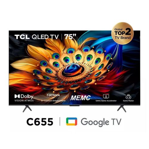 Smart Tv TCL 75 L75c655a Qled 4k Google Tv