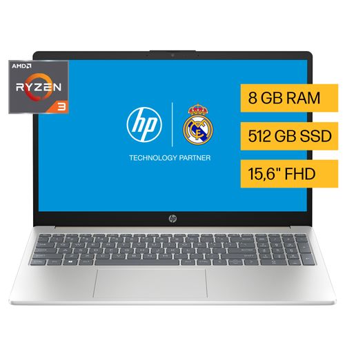 Notebook Hp 15-Fc0075la R3 15.6" 8gb 512gb