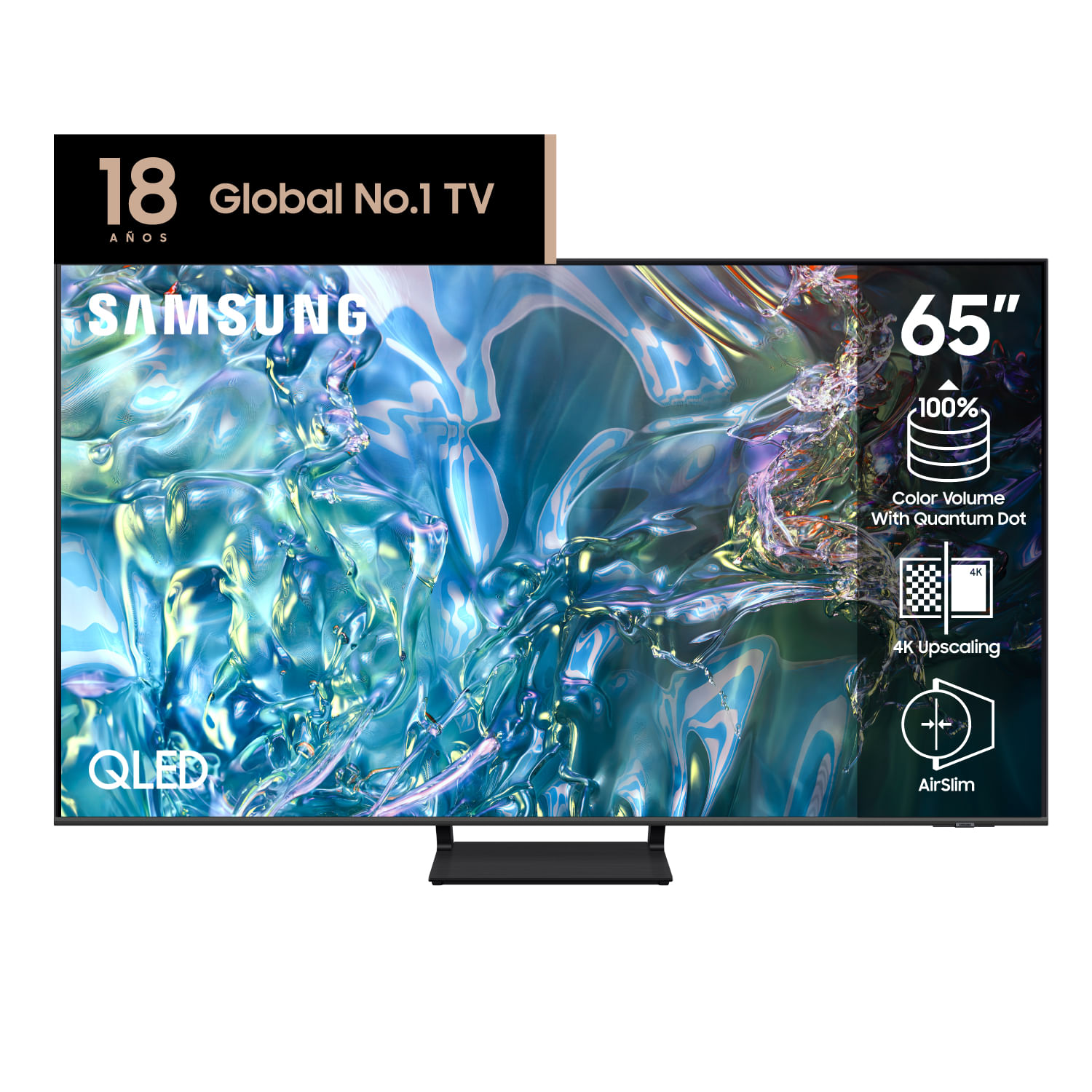 Smart Tv Samsung 65 Q65c 4k Hud Tizen Hdr Hdmi Bt