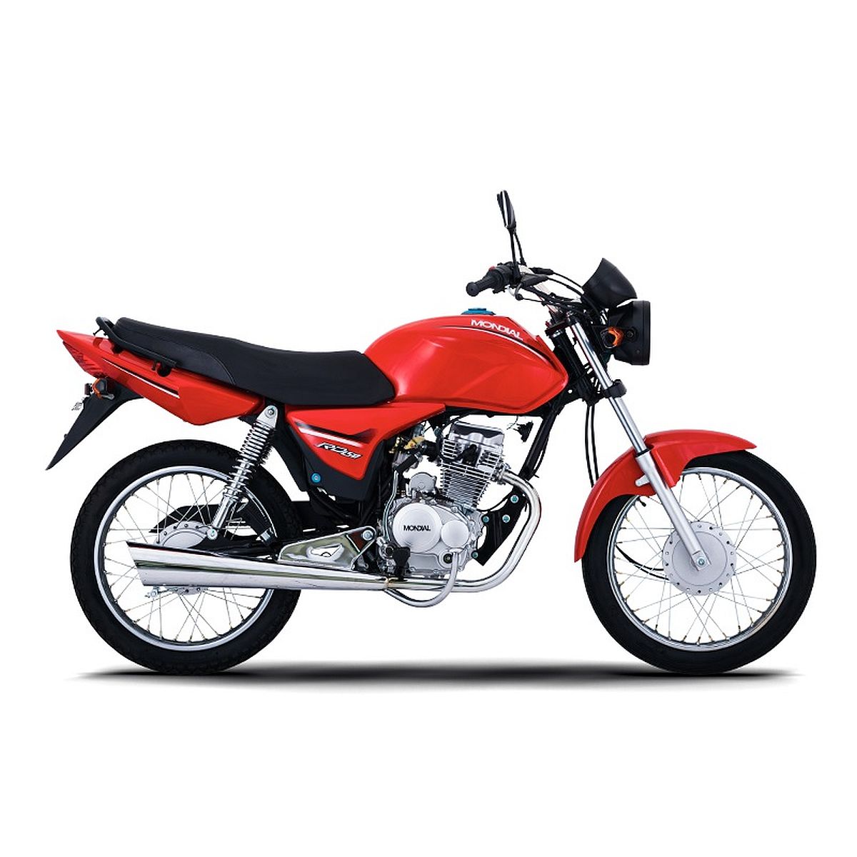 Motocicleta Mondial Rd 150 Rt 150cc 4t Cbs Rojo