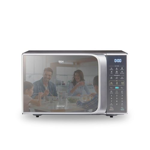 Microondas Bgh 20lts B120ds20i 700w Digital Silver