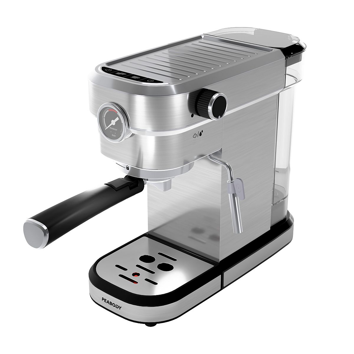 Cafetera Express Peabody Pe-Ce5006inx Espumador De Leche