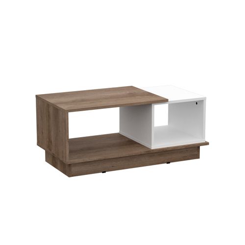 Mesa Ratona Milenial Mesa De Centro Living Nebraska Gris (Blanco)