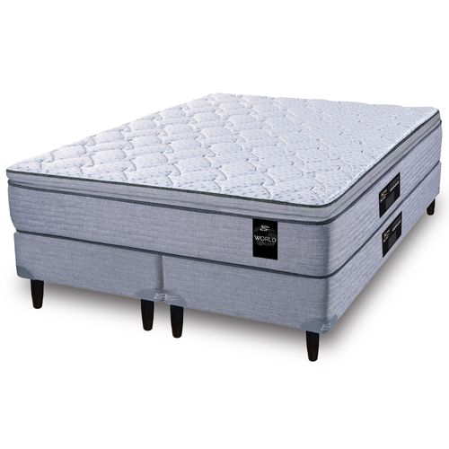 Sommier y Colchón de Resortes King Size King Koil Kensington 200x200