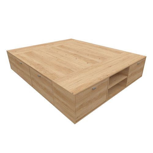 Box Benethon 2PL 140 x 190 - Blanco - Melamina