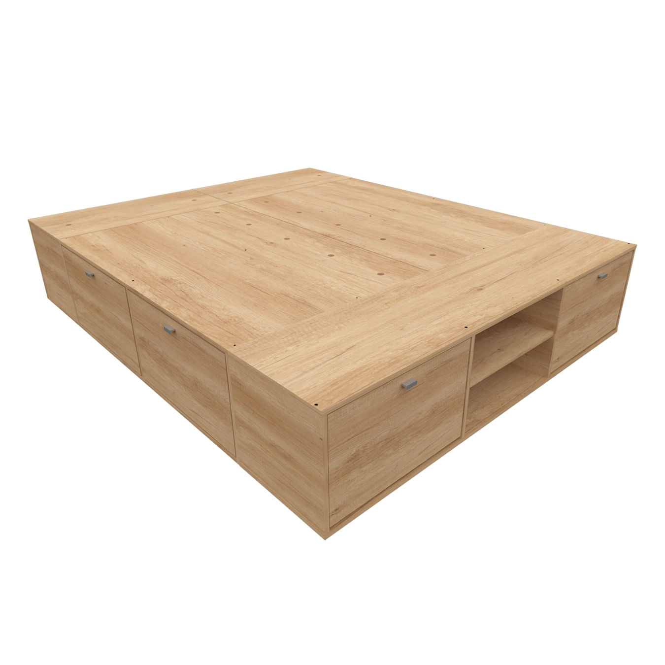 Box Benethon 2PL 140 x 190 - Blanco - Melamina