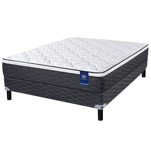 Sommier y Colchón de Resortes 2 Plazas Monett Pocket 140x190 cm