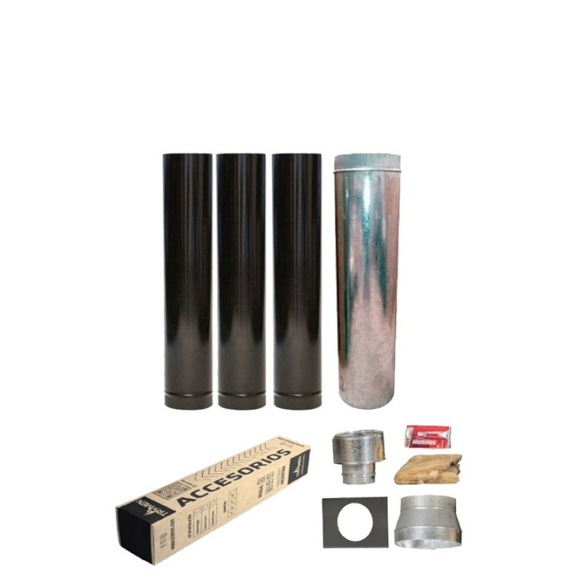 Kit Tromen Complemento Pared 4" Enlozado 034