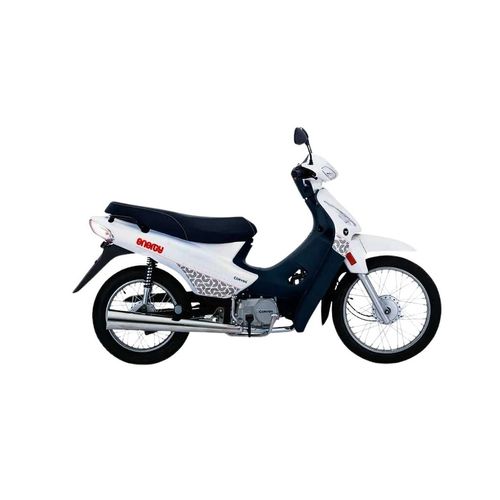 Motocicleta Energy Corven 110 Rt Cbs Blanco