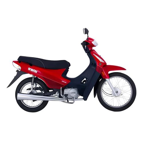 Motocicleta Energy Corven 110 Rt Cbs Rojo