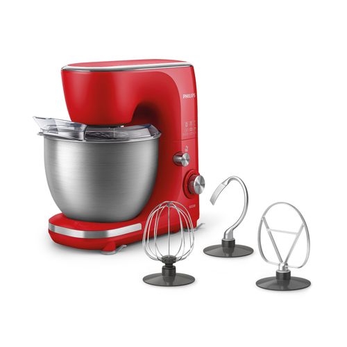 Batidora Planetaria Philips Hr7922/40 800w 5l Roja