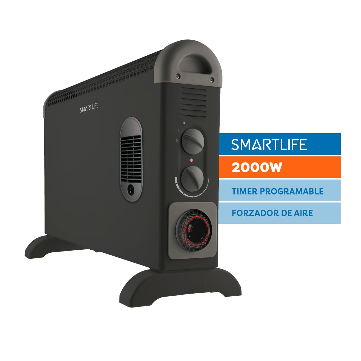 Convector De Aire Smartlife Sl-Cov2000ftbpn