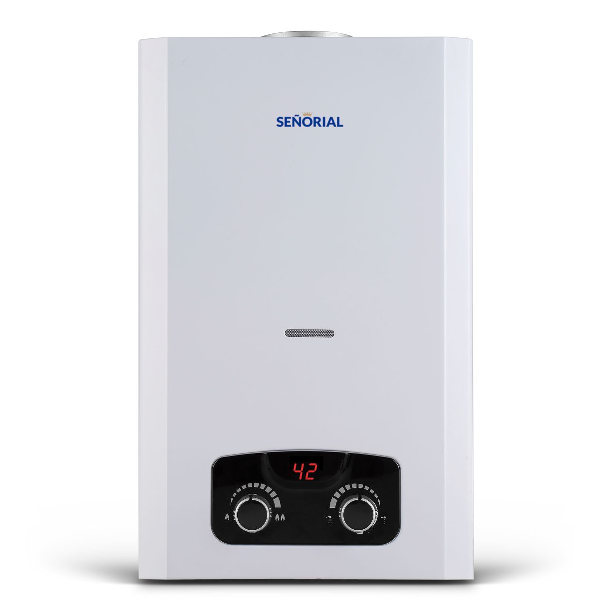 Calefón Señoral 14l Evolution Max Gn Blanco Enc/Automa