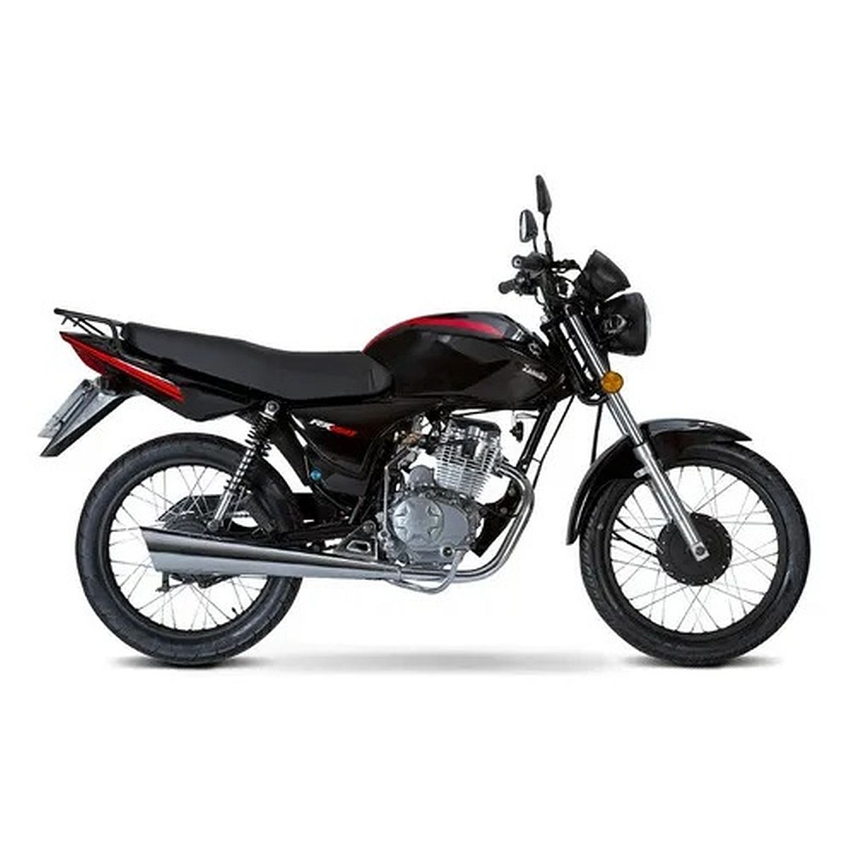 Motocicleta Zanella Rx 150 Z7 Base Cbs Negro