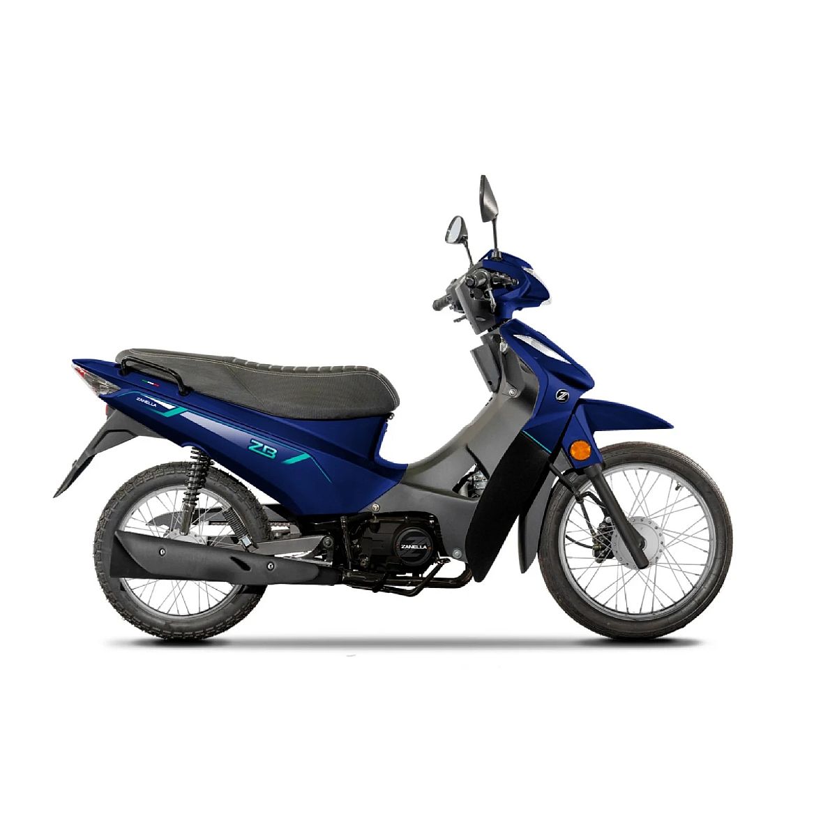 Motocicleta Zanella Zb 110 Z3 St Base Cbs Blue