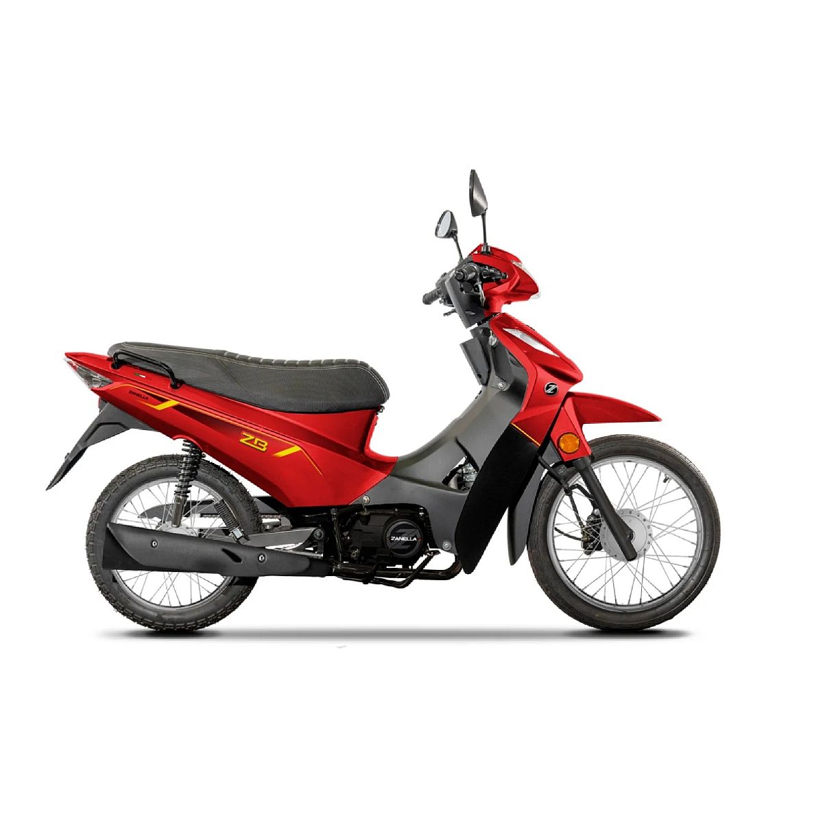 Motocicleta Zanella Zb 110 Z3 St Base Cbs Red