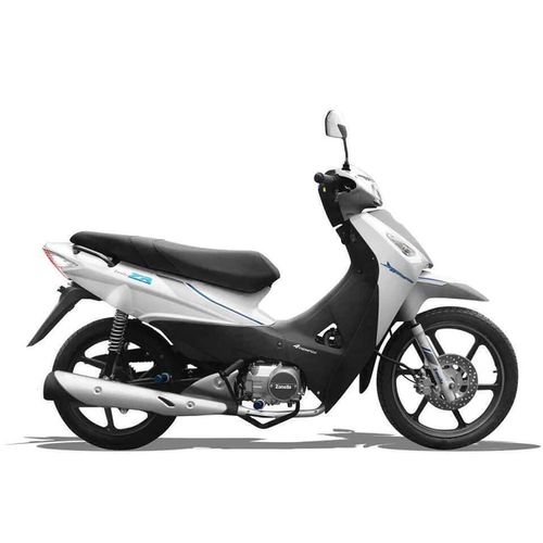 Motocicleta Zanella Zb 110 Z3 Full Cbs Pearl White