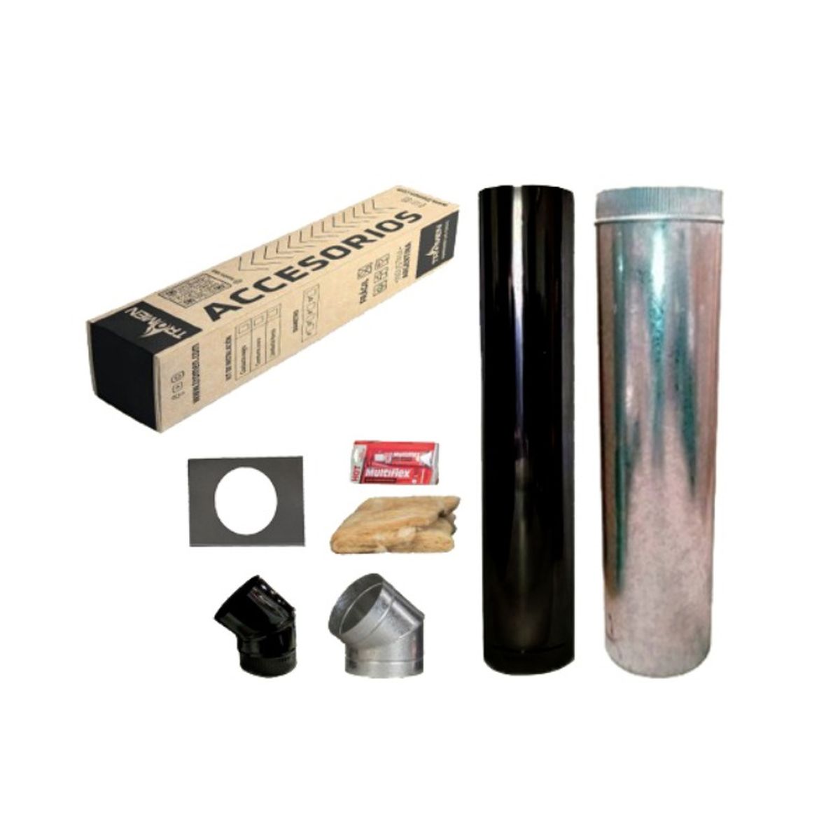 Kit Tromen Complemento Pared 4" Enlozado 034